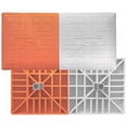 thumbnail image 1 of Champion Sports Bolco Style Molded Double First Base White/Orange (30" x 15" x 3"), 1 of 5