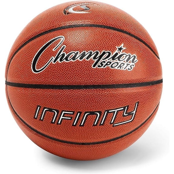 Champion Sports Composite Game Basketballs - Intermediate Size 6 - 28.5"