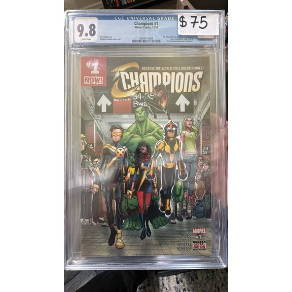 Champions #1 - CGC 9.8 Comic Book