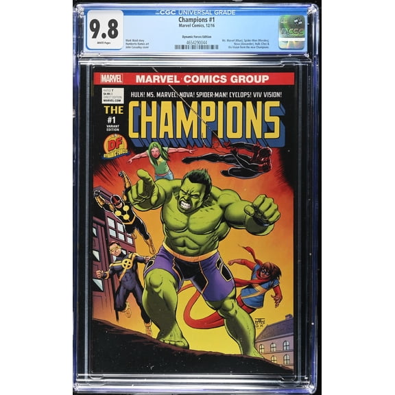 Champions #1 - CGC 9.8 Comic Book