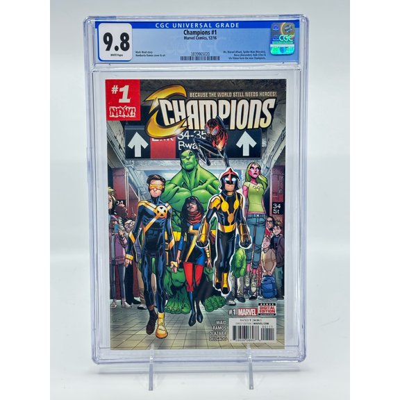 Champions #1 - CGC 9.8 Comic Book