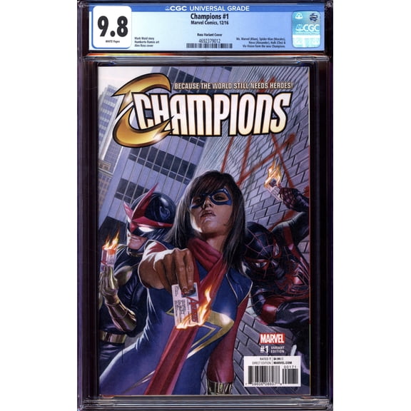 Champions #1 - CGC 9.8 Comic Book
