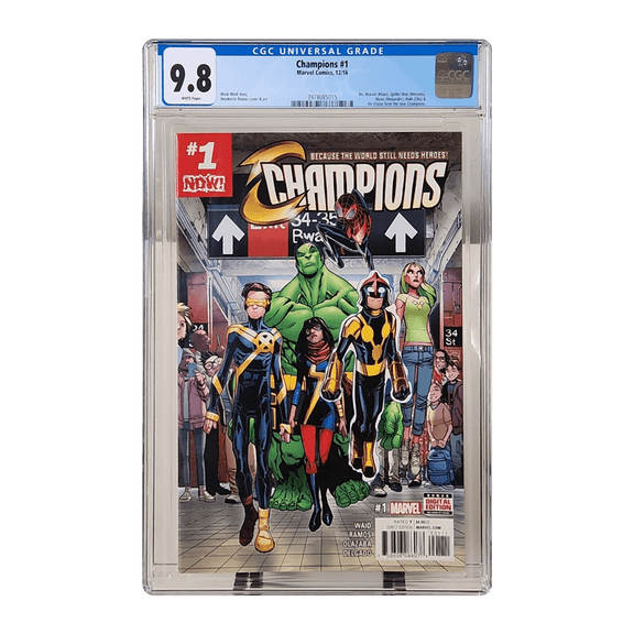 Champions #1 - CGC 9.8 Comic Book