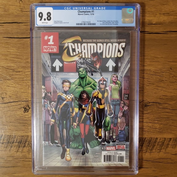 Champions #1 - CGC 9.8 Comic Book