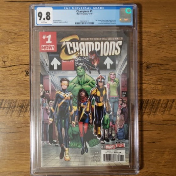 Champions #1 - CGC 9.8 Comic Book