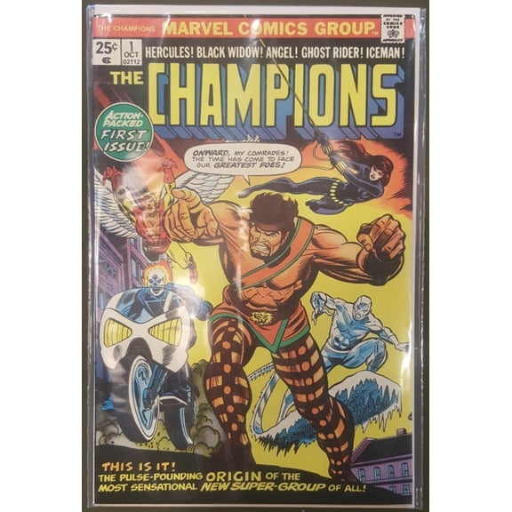 Champions #1 Comic Book