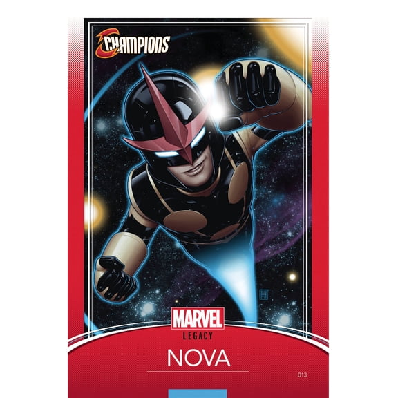 Champions #13 (Christopher Trading Card Var Leg) Marvel Comics Comic Book