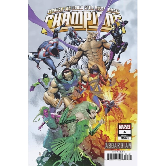 Champions #4 (Pham Asgardian Var) Marvel Comics Comic Book