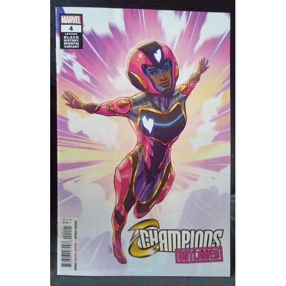 Pre-Owned Champions #4 Variant Cover 2021 Marvel Comics Comic Book