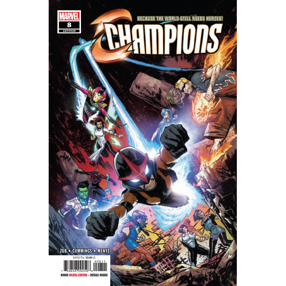Champions #8 Marvel Comics Comic Book