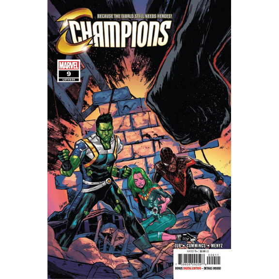Champions #9 Marvel Comics Comic Book