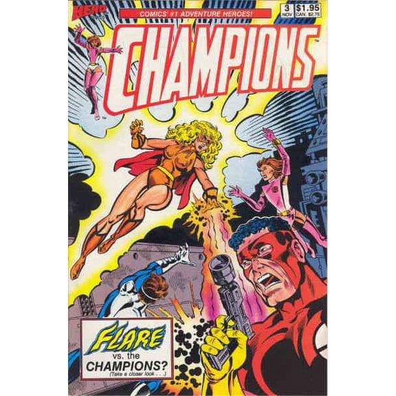 Champions (Hero) #3 VF ; Hero Comic Book