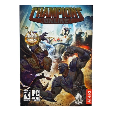 Champions Online PC DVDRom - What Hero Will You Be?  Create Your Very Own Character