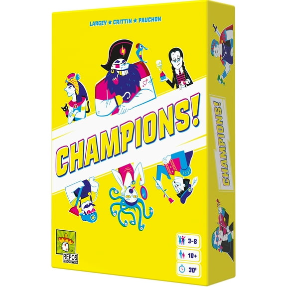 Champions Party Game for Ages 10 and up, from Asmodee