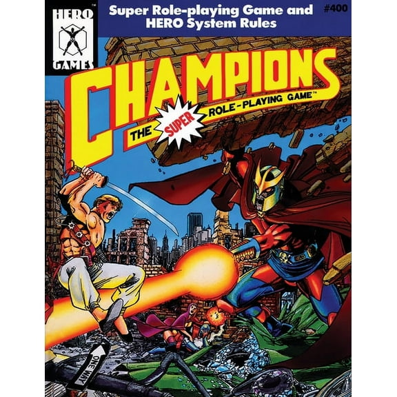 Champions: The Super Role Playing Game (4th edition), (Paperback)