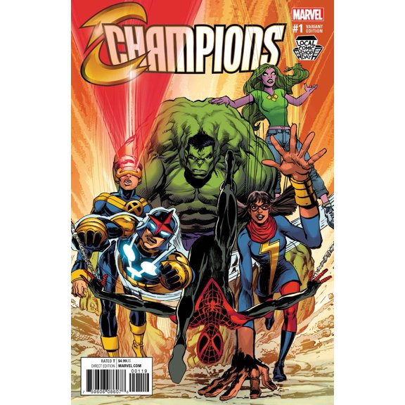 Champions (Vol. 2) #1S VF ; Marvel Comic Book