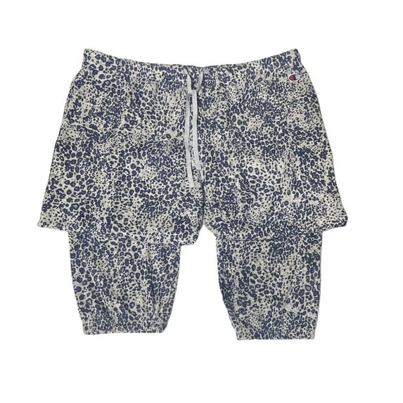 Champions Womens Printed Pajama Pants,1-Piece Size X-Large Color Grey/Blue