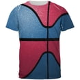 thumbnail image 1 of Championship Basketball Blue and Red All Over Mens T Shirt Multi 2XL, 1 of 2