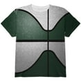 thumbnail image 1 of Championship Basketball Forest Green & White All Over Youth T Shirt Multi YLG, 1 of 2