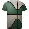 thumbnail image 1 of Championship Basketball Forest Green and Cream All Over Mens T Shirt Multi SM, 1 of 2