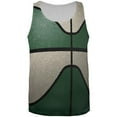 thumbnail image 1 of Championship Basketball Forest Green and Cream All Over Mens Tank Top, 1 of 2