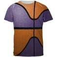 thumbnail image 1 of Championship Basketball Orange & Purple All Over Mens T Shirt, 1 of 2