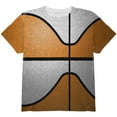 thumbnail image 1 of Championship Basketball Orange & White All Over Youth T Shirt, 1 of 2