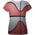 thumbnail image 1 of Championship Basketball Red and Silver All Over Womens T Shirt Multi 2XL, 1 of 2