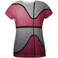 thumbnail image 1 of Championship Basketball Red and Silver All Over Womens T Shirt Multi MD, 1 of 2