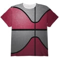 thumbnail image 1 of Championship Basketball Red and Silver All Over Youth T Shirt Multi YSM, 1 of 2
