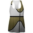 thumbnail image 1 of Championship Basketball White & Gold All Over Womens Work Out Tank Top Multi SM, 1 of 2