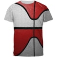 thumbnail image 1 of Championship Basketball White & Red All Over Mens T Shirt Multi SM, 1 of 2
