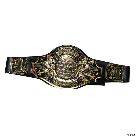 Championship Boxing Belt Adult Costume Accessory