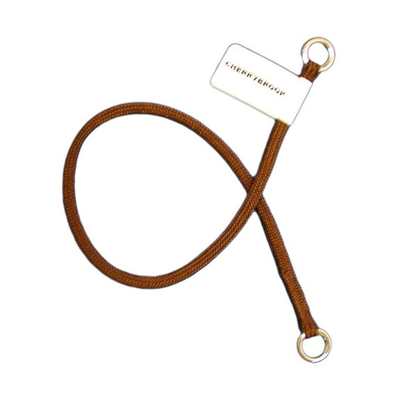 Championship FINE Show Nylon Choke Collar by Cherrybrook 20 inch Brown