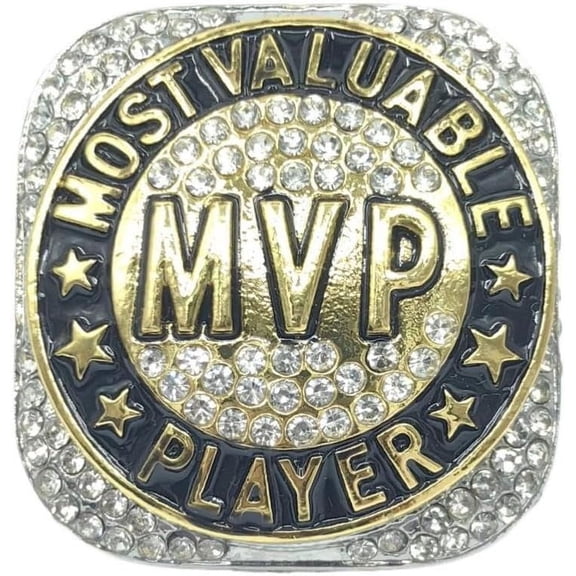 Championship Rings MVP Most Valuable Player Trophy Ring Award Gift Prize