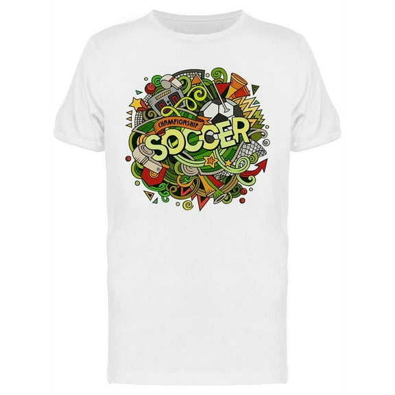 Championship Soccer, Icons T-Shirt Men -Image by Shutterstock, Male Medium