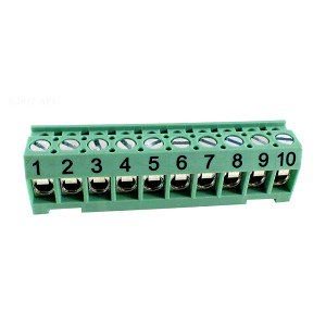 Zodiac Jandy 6610Plus Terminal Bar 10 - Pin Green