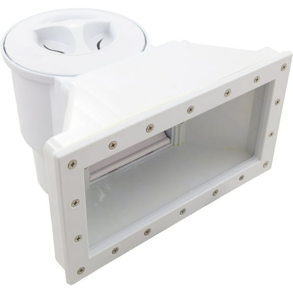 Champlain Plastics,Inc. ACM19300 Wide Mouth Skimmer Complete in White