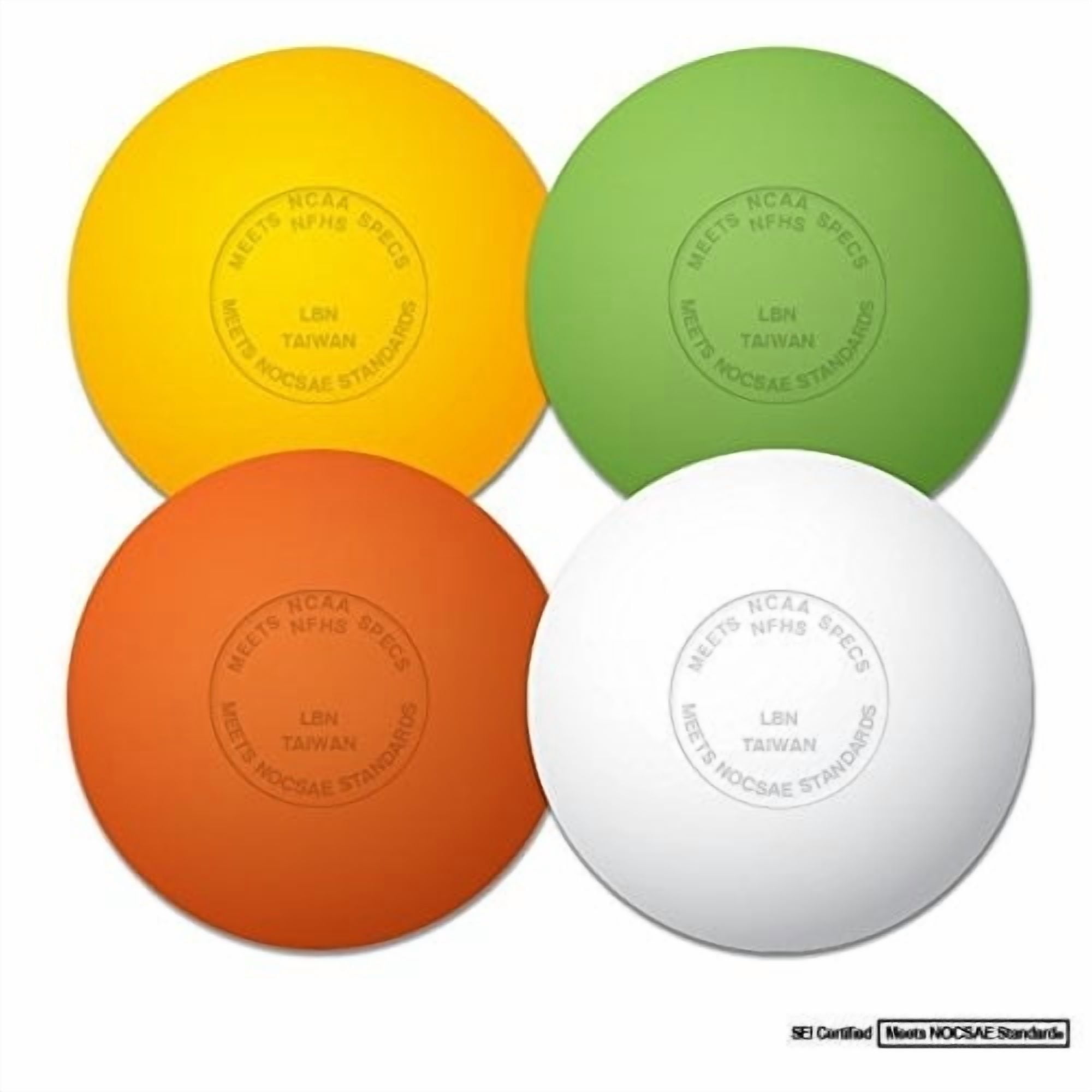 Champro 12 Pack, Dozen Official Lacrosse Balls - NFHS, NCAA Approved