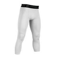 thumbnail image 1 of Champro 3/4 Length Adult Compression Pant - White, 1 of 1