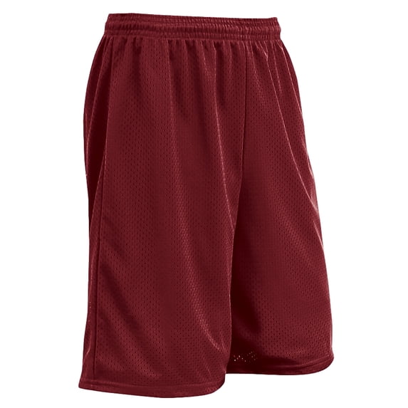 Polyester Tricot Short with Liner - CARDINAL - M