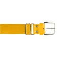 thumbnail image 1 of Champro Adult 1.5" Leather Baseball Belt Gold, 1 of 2