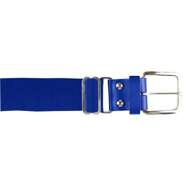 Champro Adult 1.5" Leather Baseball Belt Royal