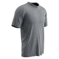 thumbnail image 1 of Champro Adult Heather Dri-Gear T-Shirt Gray Small, 1 of 1