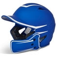 thumbnail image 1 of Champro HX Legend Plus Batting Helmet w/Universal Jaw Guard Royal/White 7 - 7 1/2, 1 of 7