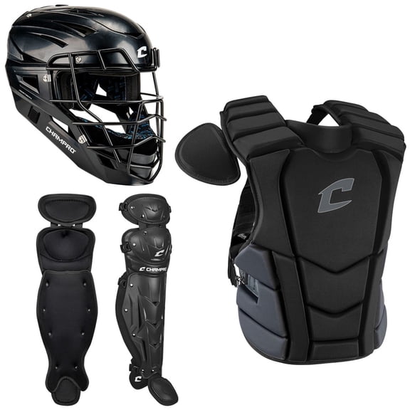 Champro Adult Optimus Select Plus Catchers Set Black