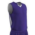 thumbnail image 1 of Champro Adult Pivot Reverse Basketball Jersey Purple Wht LG, 1 of 2
