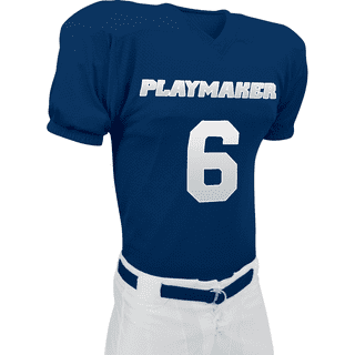 MEN'S NEW BLUE FOOTBALL JERSEY SHIRT ADULT S