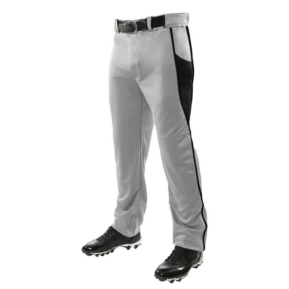 Champro Adult Triple Crown Baseball Pant Grey Black XL