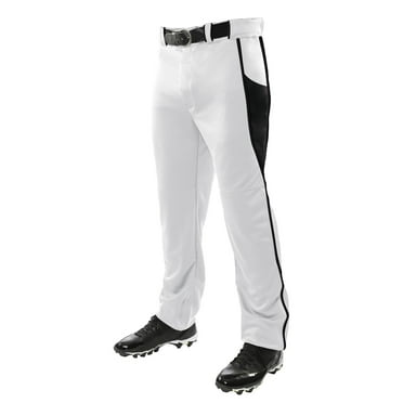 Champro Adult Triple Crown Baseball Pant White Black Small